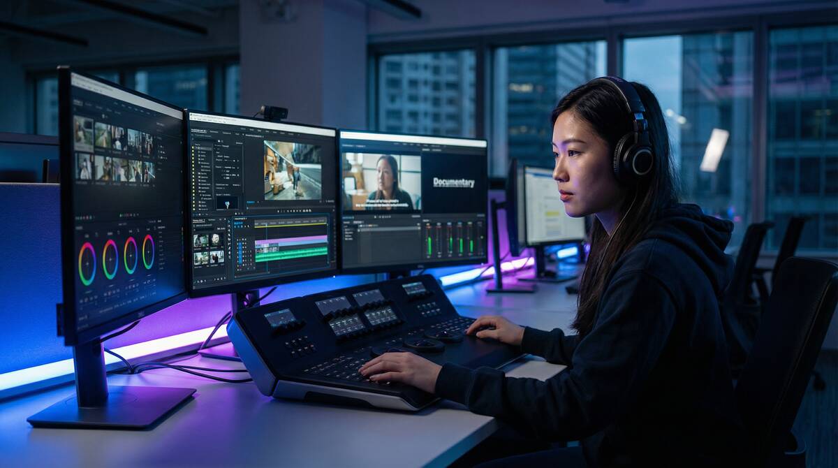 40分钟调色大片高清视频制作